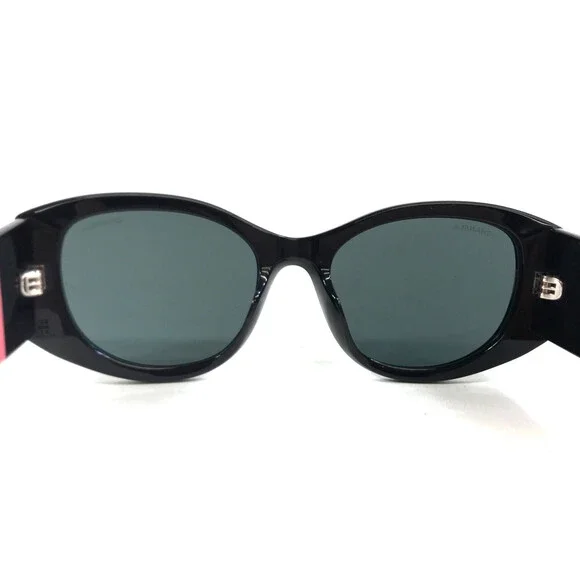 Chanel Sunglasses 5524-A c.535/S4 Black Pink Asian Fit Frames with Gray Lenses - Picture 9 of 13